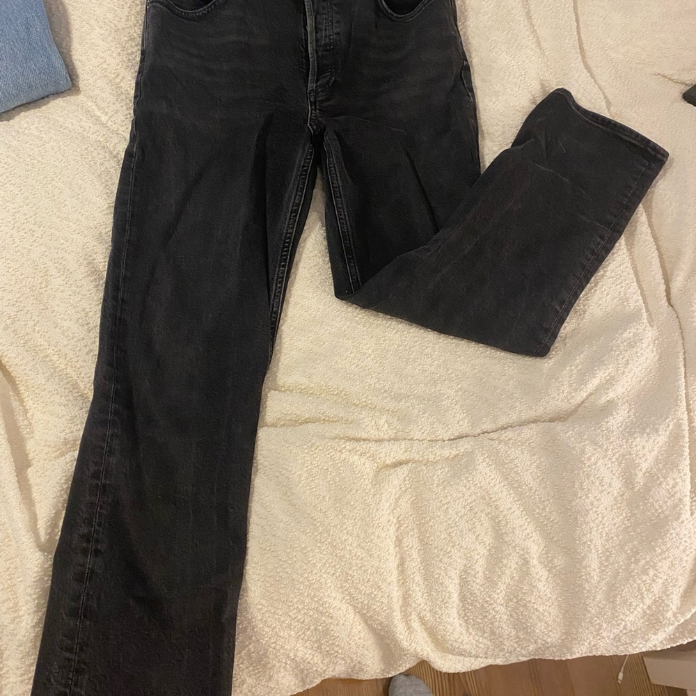 Women’s Agolde Black Straight Leg Jeans size 28